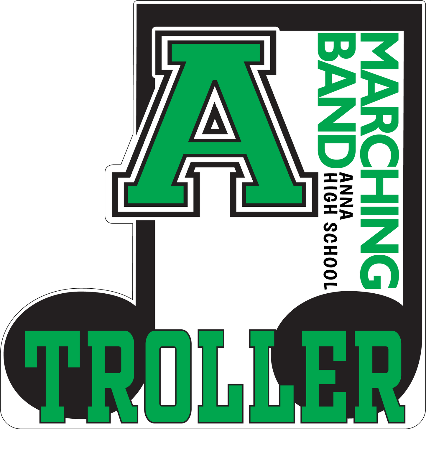 Anna Rockets Band Yard Sign