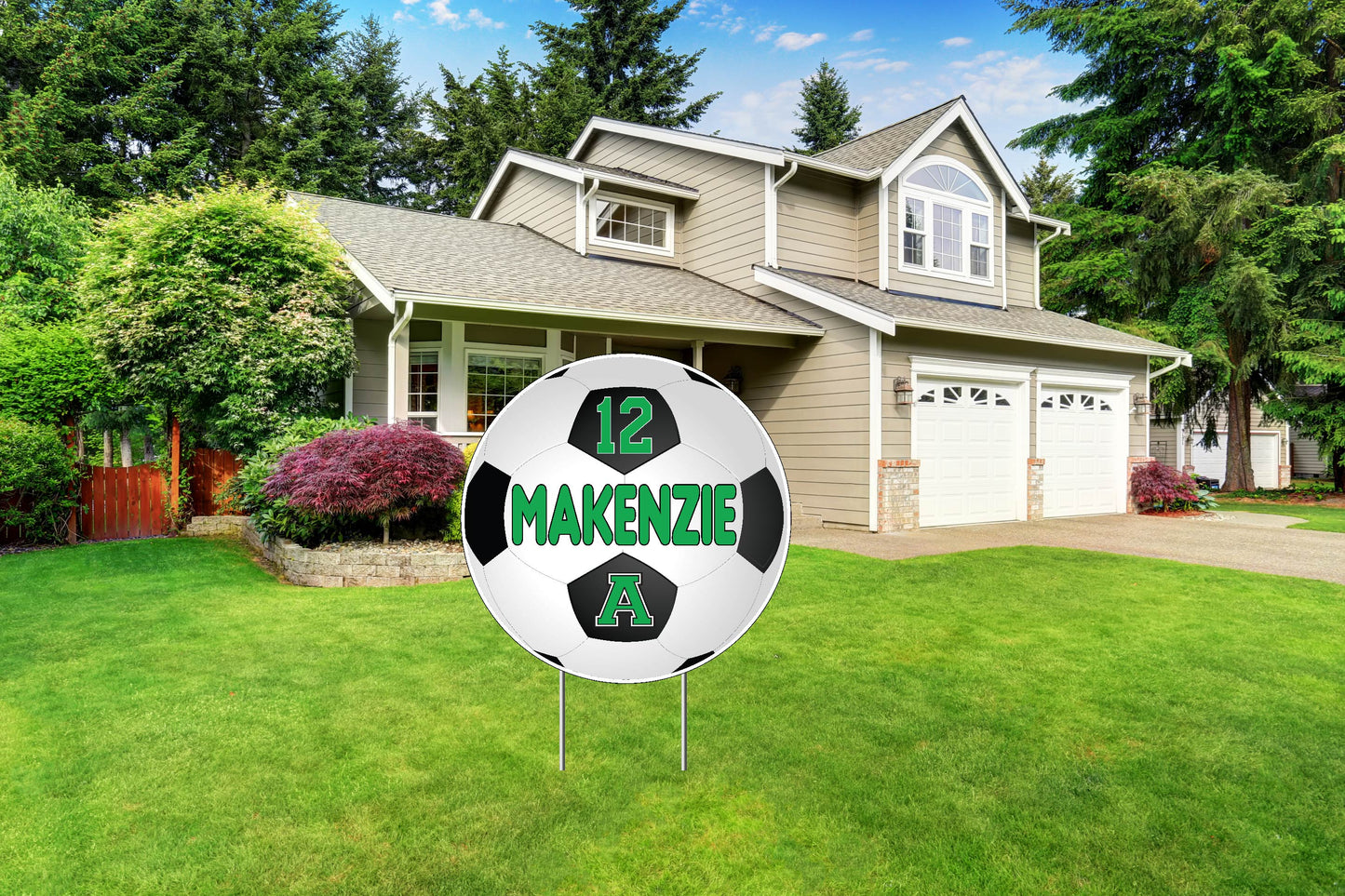 Anna Rockets Soccer Yard Sign