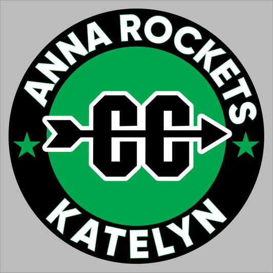 Anna Rockets Cross Country Yard Sign